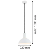 Argon Argon SINES 4220 Függőlámpa 1x15W/E27 IP20