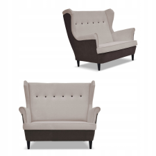  Ari Duo Skandináv Szárnyas Kanapé Családi Bútorok Barna És Bézs Színben bútor