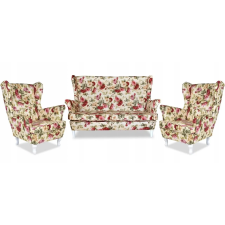 Ari Print Kanapékészlet Karosszékekkel, Skandináv Stílus, Family Furniture bútor