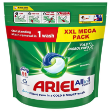 ARIEL All-in-1 PODS folyékony mosókapszula Original XXL csomag (51db) tisztító- és takarítószer, higiénia