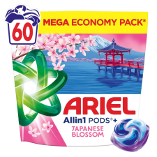 ARIEL All-in-1 PODS+ Mosókapszula Japanese Blossom (60 db) tisztító- és takarítószer, higiénia