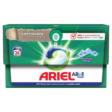 ARIEL Ariel mosókapszula 24 db Mountain Spring tisztító- és takarítószer, higiénia