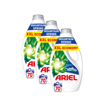 ARIEL INGYENES SZÁLLÍTÁS - Ariel Mountain Spring folyékony mosószer 3x3,15 liter (210 mosás) tisztító- és takarítószer, higiénia