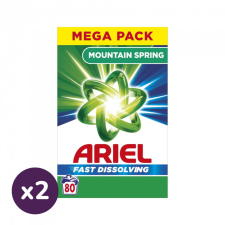 ARIEL mosópor, Mountain Spring 2x4,4 kg (160 mosás) tisztító- és takarítószer, higiénia