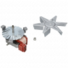 Ariston 30W (24,1 mm) Motor, ventilátor + lapát (eredetivel megegyező minőség) ARISTON pl.:FB97C légkeveréses villanytűzhely