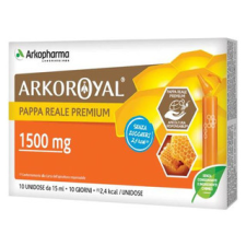 Arkopharma Arkoroyal Méhpempő 10 db cukormentes ampulla 1500 mg vitamin és táplálékkiegészítő