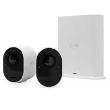 Arlo Ultra 2 kültéri biztonsági kamera szett, 4K, 2 db kamera + bázisállomás, fehér (VMS5240-200EUS) megfigyelő kamera