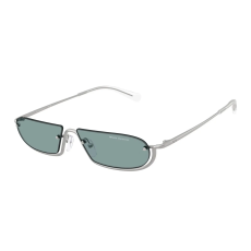 armani exchange AX2058S 60209C Matte Silver Light Blue Mirror Silver Int napszemüveg