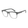 armani exchange AX3050 8031 Matt Grey/Transparent Grey Demo Lens szemüveg