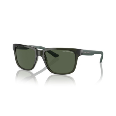 armani exchange AX4026S 83419A SHINY TRANSPARENT GREEN DARK GREEN POLARIZED napszemüveg