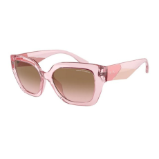 armani exchange AX4125SU 833911 SHINY TRANSPARENT PINK PINK GRADIENT BROWN napszemüveg