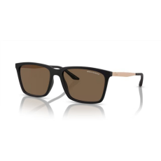 armani exchange AX4138S 807873 MATTE BLACK DARK BROWN napszemüveg