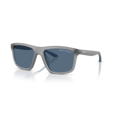 armani exchange AX4149SU 836380 MATTE OPALESCENT GREY DARK BLUE napszemüveg