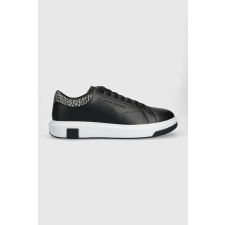 Armani Exchange bőr sportcipő XUX123 44 EU fekete férfi cipő