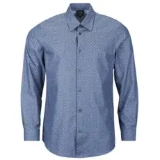 armani exchange Hosszú ujjú ingek XM002739 Kék EU L