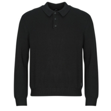 armani exchange Pulóverek KNIT POLO Fekete EU S férfi pulóver, kardigán