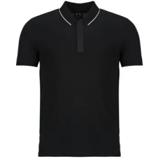 armani exchange Rövid ujjú galléros pólók XM001285 Fekete EU M