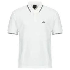 armani exchange Rövid ujjú galléros pólók XM001287 Fehér EU M