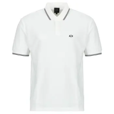 armani exchange Rövid ujjú galléros pólók XM001287 Fehér EU XXL férfi póló