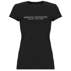 armani exchange Rövid ujjú pólók 8NYTAB Fekete EU S