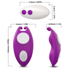  ARMONY – G-pontos vibrátor távirányítóval, érzéki bugyival vibrátorok