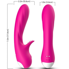 ARMONY VIBRATORS ARMONY - ROMANTIKUS VIBRÁTOR STIMULÁTORRAL FUKSZIA SZÍNBEN vibrátorok