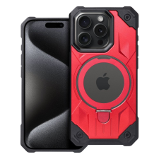  Armor Mag Cover tok MagSafe kompatibilis iPhone 15 PRO piros tok és táska