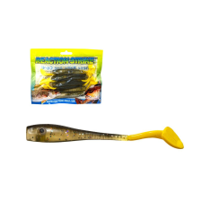 Arno SPHERE MINNOW  GRAY-YELLOW 11CM 10PCS/BAG horog