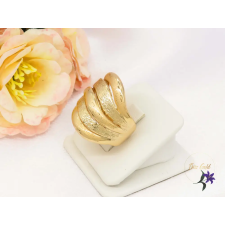  Arnóza gold filled egyedi divatos gyűrű görög mintával-18K gyűrű
