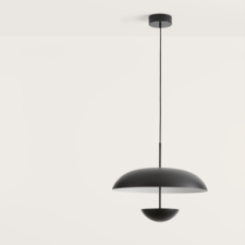 AROMAS DEL CAMPO ELLA fekete LED függesztett lámpa (C1158) LED 1 izzós IP20 világítás