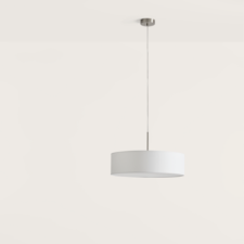 AROMAS DEL CAMPO OPEN króm-fehér függesztett lámpa (C1024) E27 3 izzós IP20 világítás