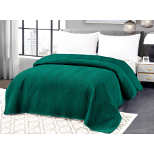 ARROW VELVET zöld bársony ágytakaró mintával Méret: 220 x 240 cm lakástextília