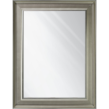 ARS LONGA Arezzo tükör 67x87 cm négyszögletes ezüst AREZZO5070-S fürdőszoba kiegészítő