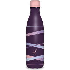 Ars Una 500ml-es Ribbon-purple duplafalú fémkulacs konyhai eszköz