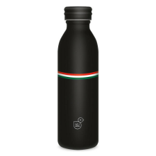 Ars Una 600 ml-es Flag Black 24 (5399) duplafalú fémkulacs kulacs, kulacstartó