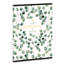 Ars Una Botanic Leaf A/5 extra kapcsos füzet-ponthálós füzet
