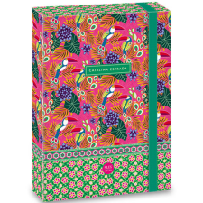 Ars Una : Cataline Estrada trópusi gumis füzetbox A/5-es füzet