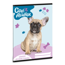 Ars Una Cuki Állatok - Francia bulldog A/5 leckefüzet füzet