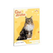 Ars Una : Cuki állatok - Norvég macska 1.osztályos vonalas füzet A/5 füzet