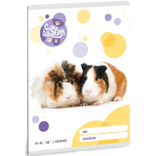 Ars Una : Cuki állatok - Tengerimalac 2. osztályos vonalas füzet 32 lapos A/5 füzet