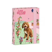 Ars Una Cute Animals-doggie gumis füzetbox A/5 füzetbox