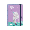 Ars Una Cute Animals-unicorn gumis füzetbox A/4