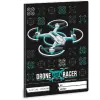 Ars Una Drone Racer 32 lapos A5 vonalas füzet - Mintás (53591319)