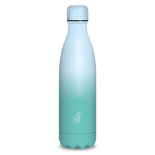  Ars Una duplafalú fémkulacs-500 ml - Turquoise-Light blue kulacs, kulacstartó