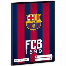 Ars Una FC Barcelona sima füzet A/5 gránátvörös-kék füzet