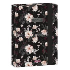 Ars Una Flowery Black 24 (5374) A5 füzetbox (ARS_UNA_50863747) füzetbox
