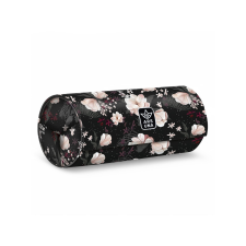 Ars Una : Flowery Black virágos feltekerhetõ tolltartó 20x9x9cm tolltartó