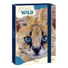 Ars Una Füzetbox ARS UNA A/4 Icons of the Wild-Serval füzetbox