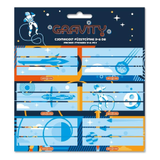 Ars Una Füzetcímke ARS UNA 18 db/csomag Gravity füzetcímke