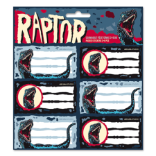Ars Una Füzetcímke ARS UNA 18 db/csomag Raptor iskolai kiegészítő